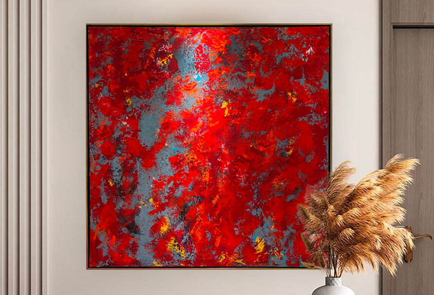 Vibe Check: How To Choose Artworks In Shades Of Red