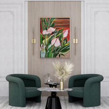 Load image into Gallery viewer, Anthuriums | Handmade Floral Painting
