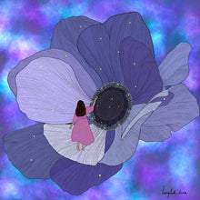 Load image into Gallery viewer, The Magical Bloom | Digital Art | Framed Canvas Print