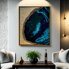 Load image into Gallery viewer, Golden Cave | Handmade Painting