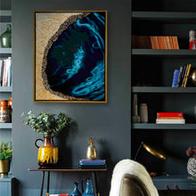 Load image into Gallery viewer, Golden Cave | Handmade Painting