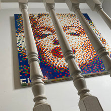 Load image into Gallery viewer, The Blonde Bombshell | Handmade Rubik Cube Art