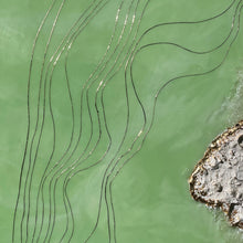 Load image into Gallery viewer, Green Ocean | Handmade Resin Art