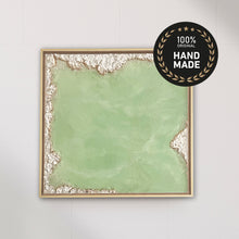 Load image into Gallery viewer, Green Ocean | Handmade Resin Art