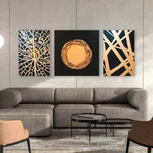 Load image into Gallery viewer, Greige Elegance | Set of 3 Paintings