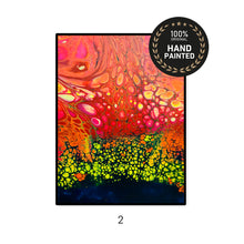 Load image into Gallery viewer, Swirl Series | Handmade Canvas Paintings | Set of 4