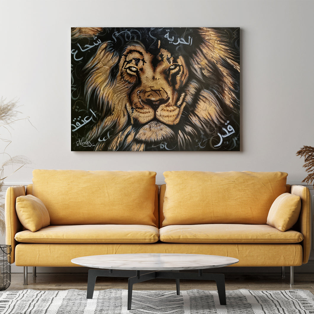 Courage | Handmade Canvas Painting
