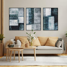 Load image into Gallery viewer, Miss | Handmade Canvas Painting | Set of 3 paintings