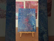 Load and play video in Gallery viewer, Swirl Series | Handmade Canvas Paintings | Set of 4