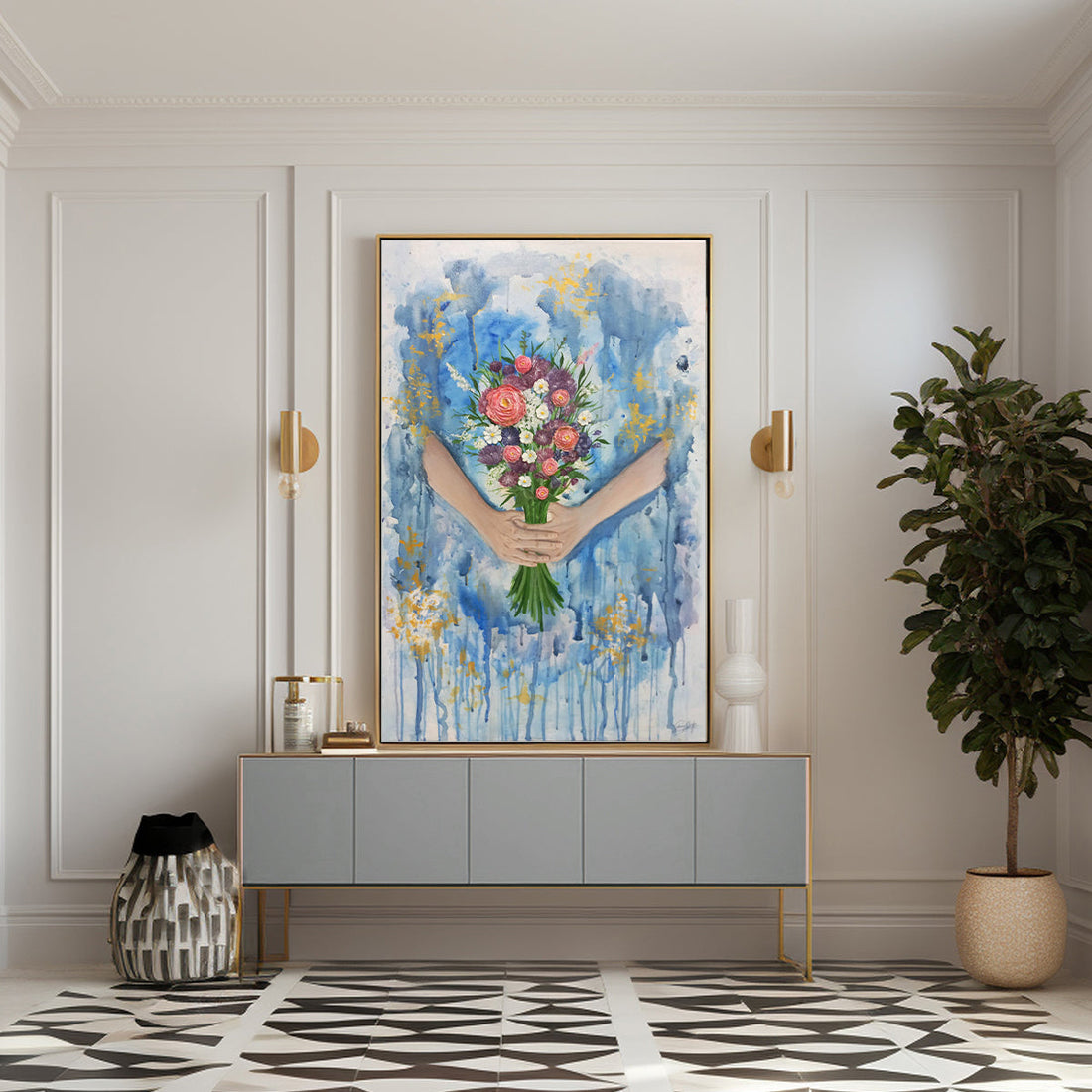 Why Original Handmade Paintings Beat Flat Prints Every Time