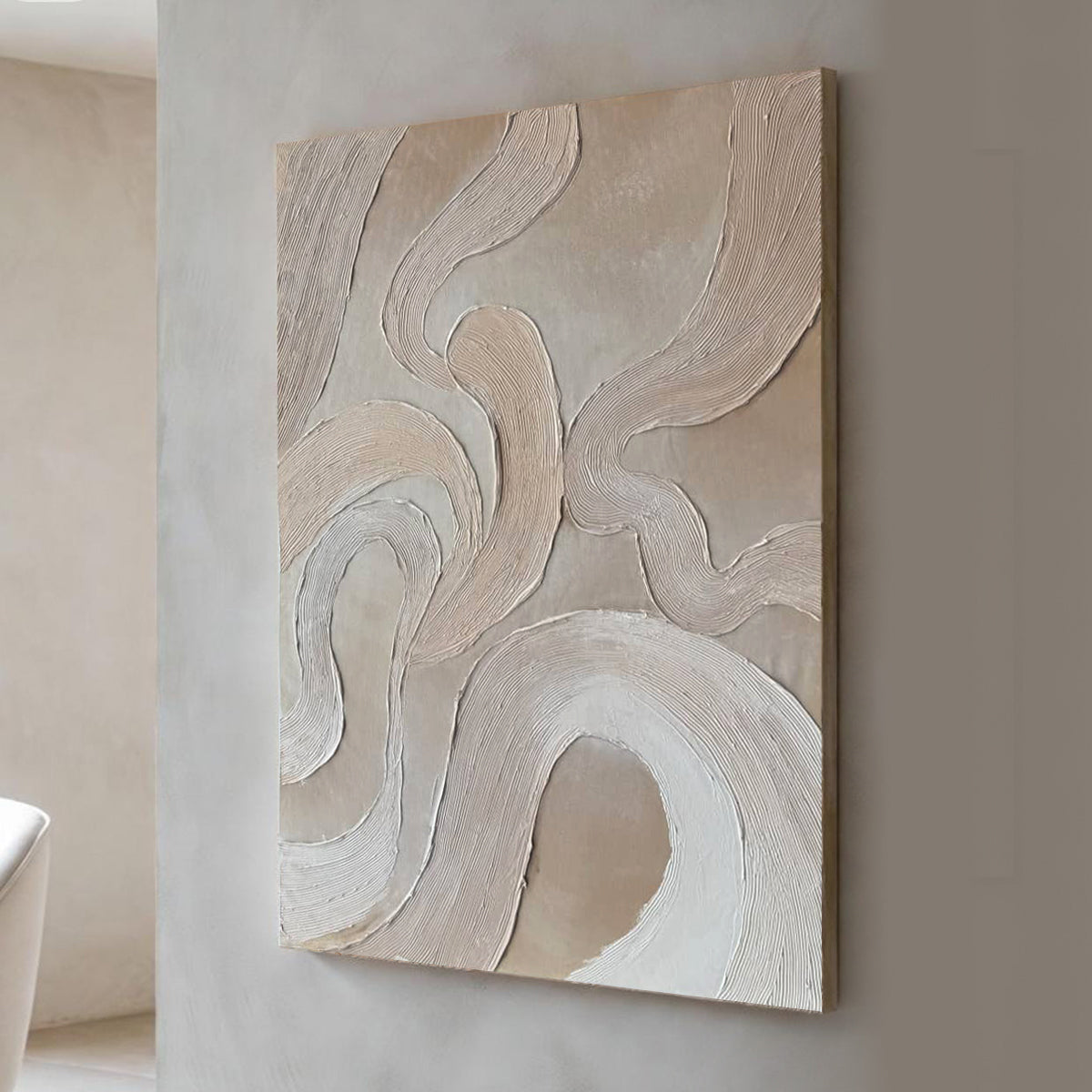 Why Handmade Textured Canvas Art Is the Ultimate Luxury Wall Statement
