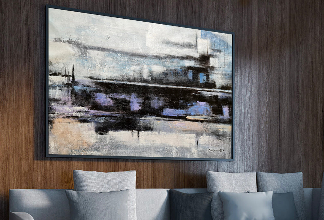 5 Fun Ways To Integrate Abstract Paintings Into Your Home