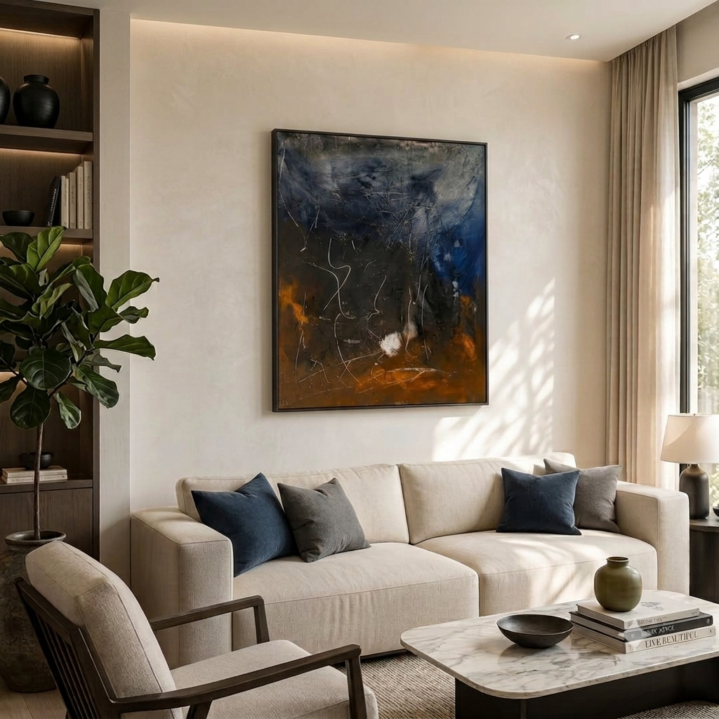Custom Commissioned Wall Art in Dubai: What Happens When You Order a Painting for Your Villa