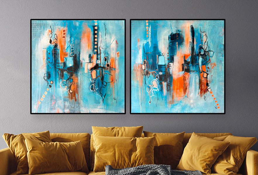 Get Your Home Summer Ready With Cool Blue Wall Artworks