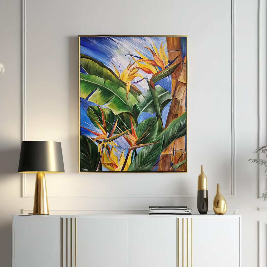 Lelipleka 2 | Handmade Floral Painting