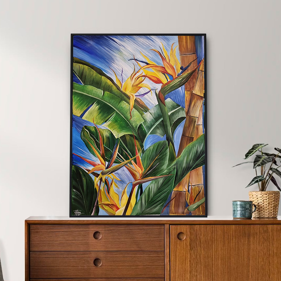 Lelipleka 2 | Handmade Floral Painting