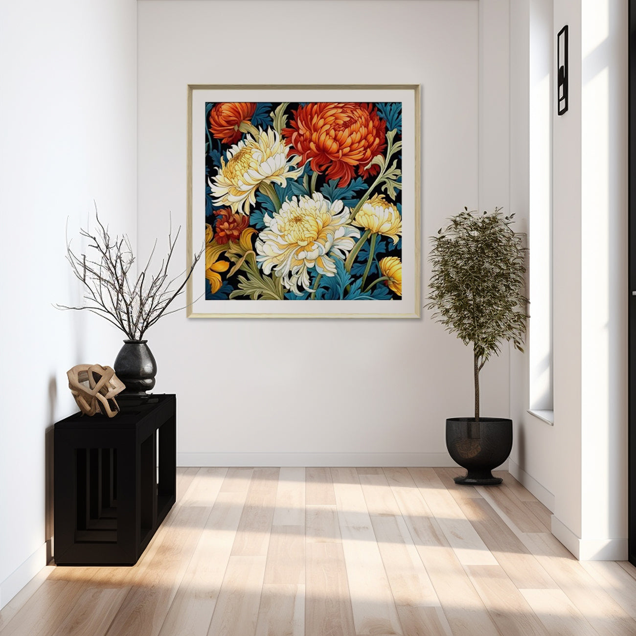 Floral Reprise | Handmade Floral Painting