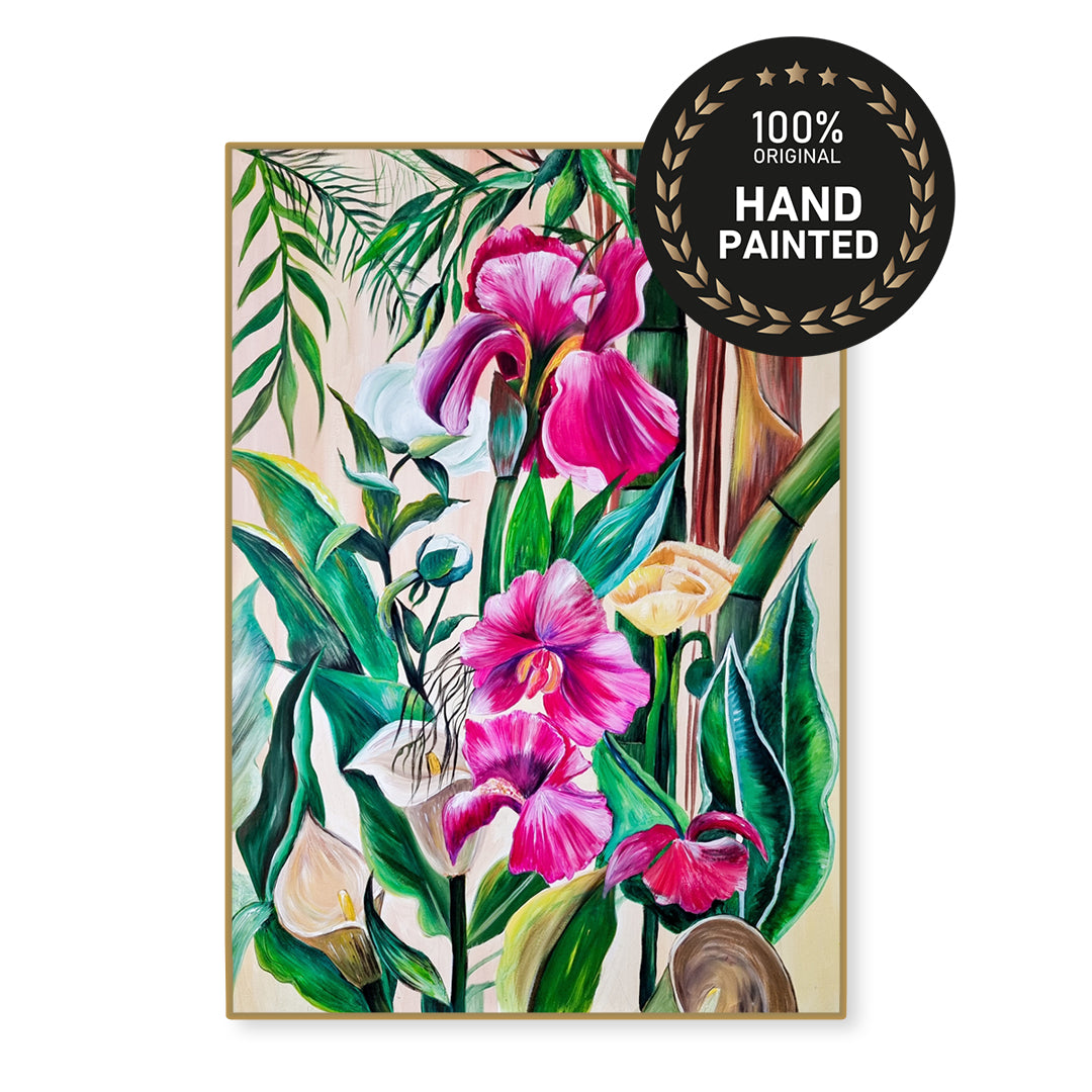 Al Sawsan | Handmade Floral Painting