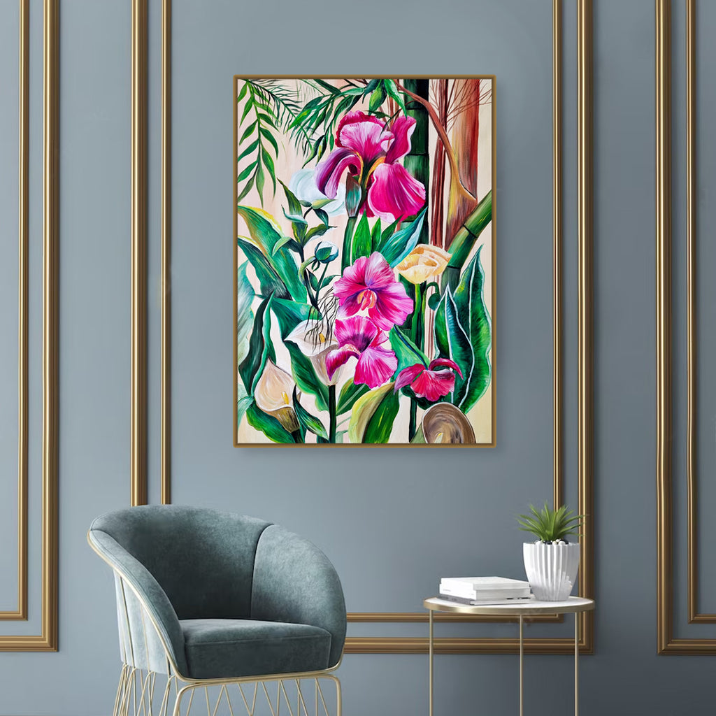 Al Sawsan | Handmade Floral Painting
