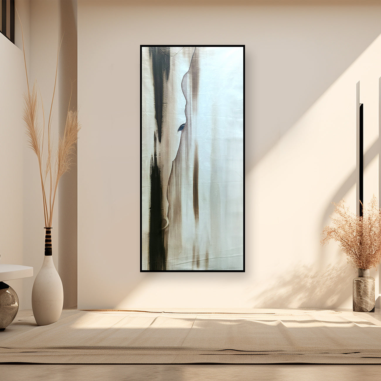 Soft Boundaries | Handmade Abstract Canvas Art