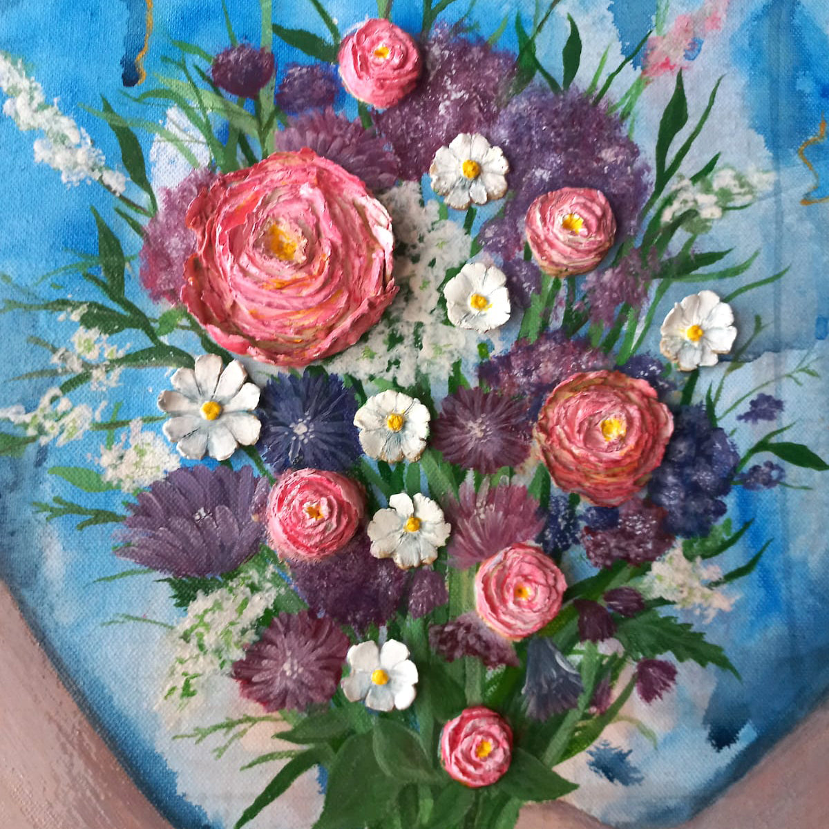 What We Carry | 3D Handmade Painting