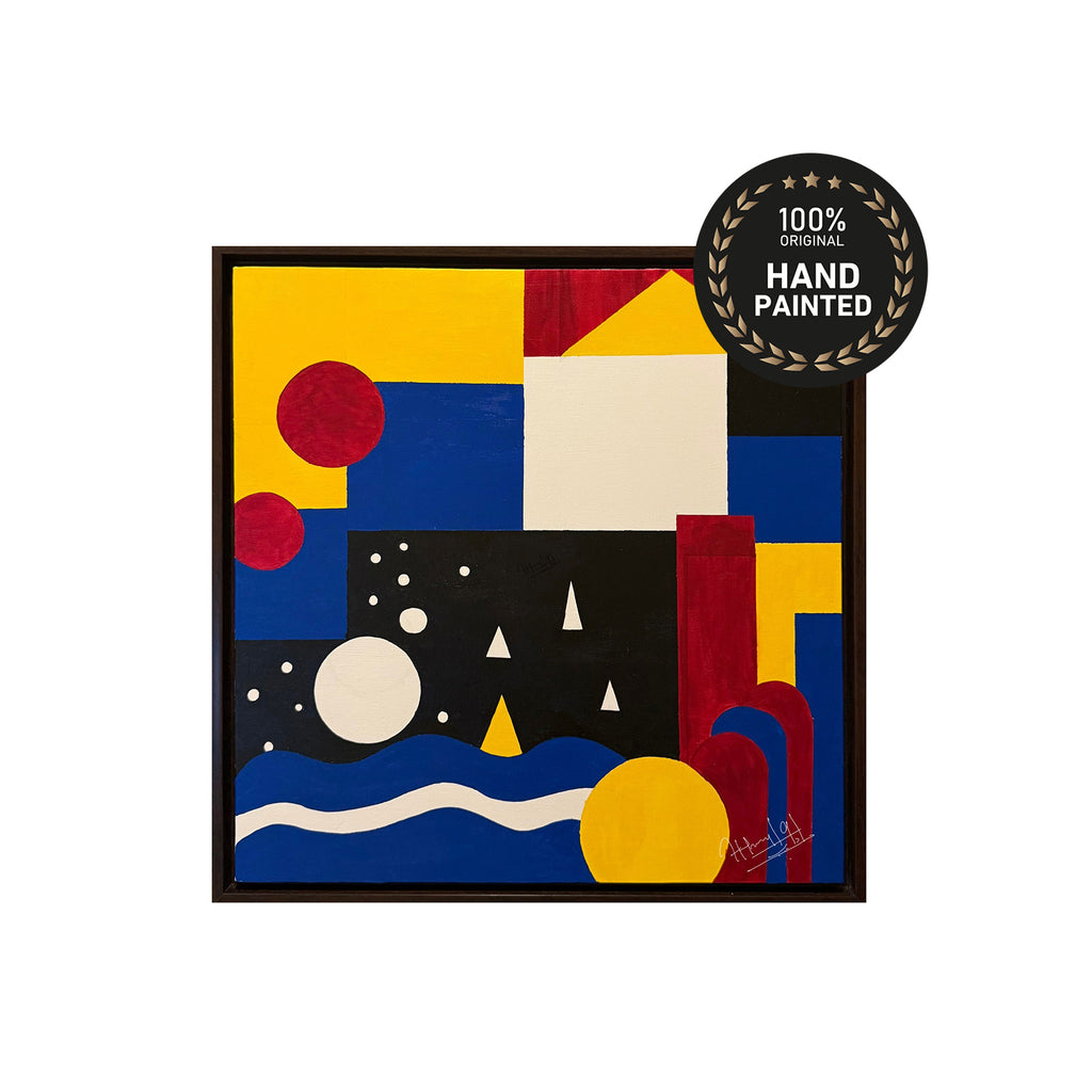 Seed of Growth | Handmade Abstract Painting