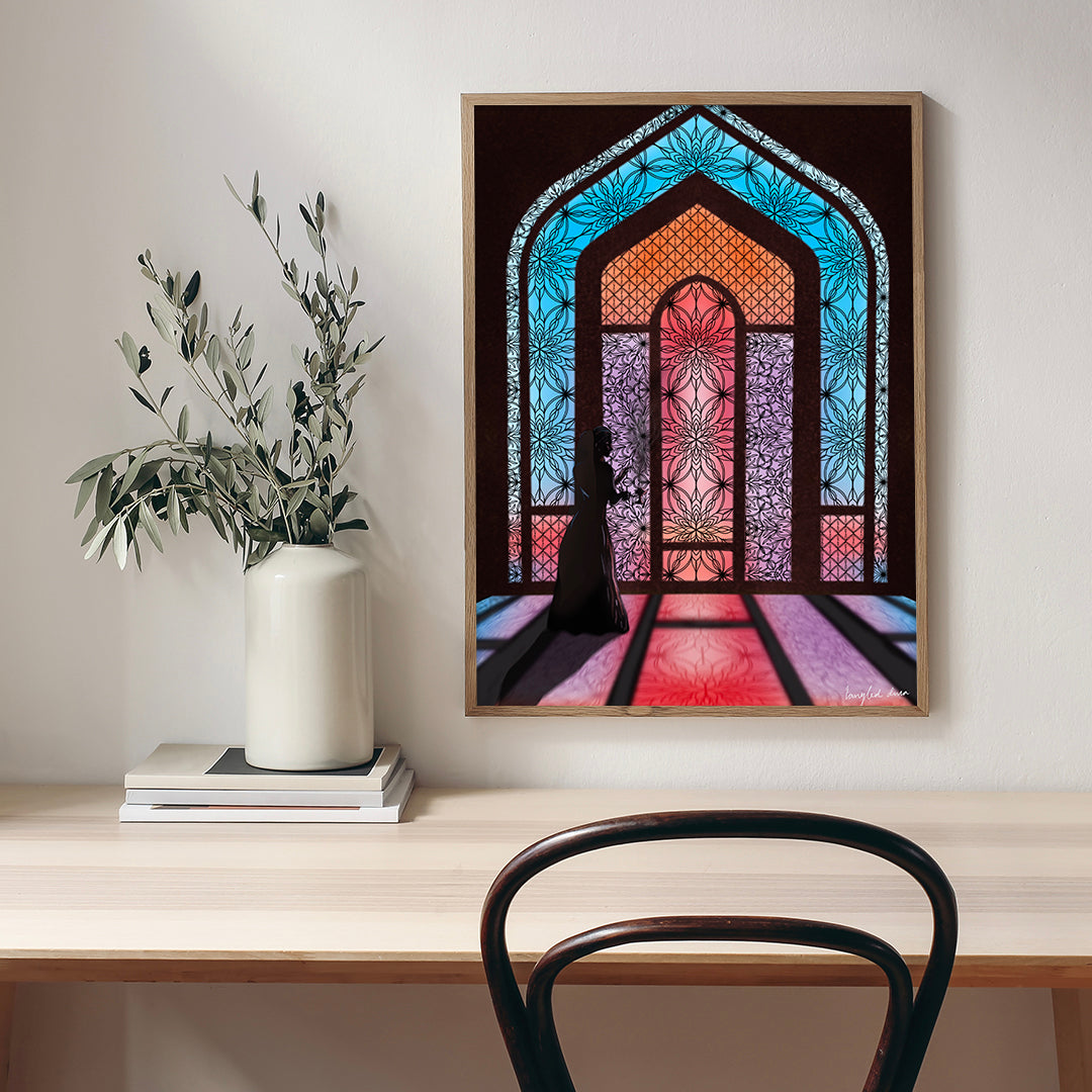 Inside the walls | Digital Art | Framed Canvas Print