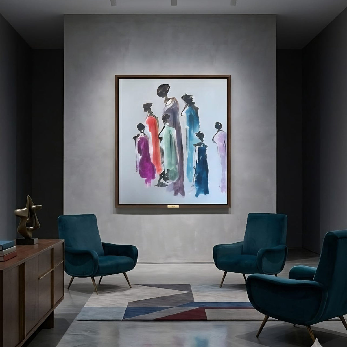 Grace in Motion | Handmade Painting