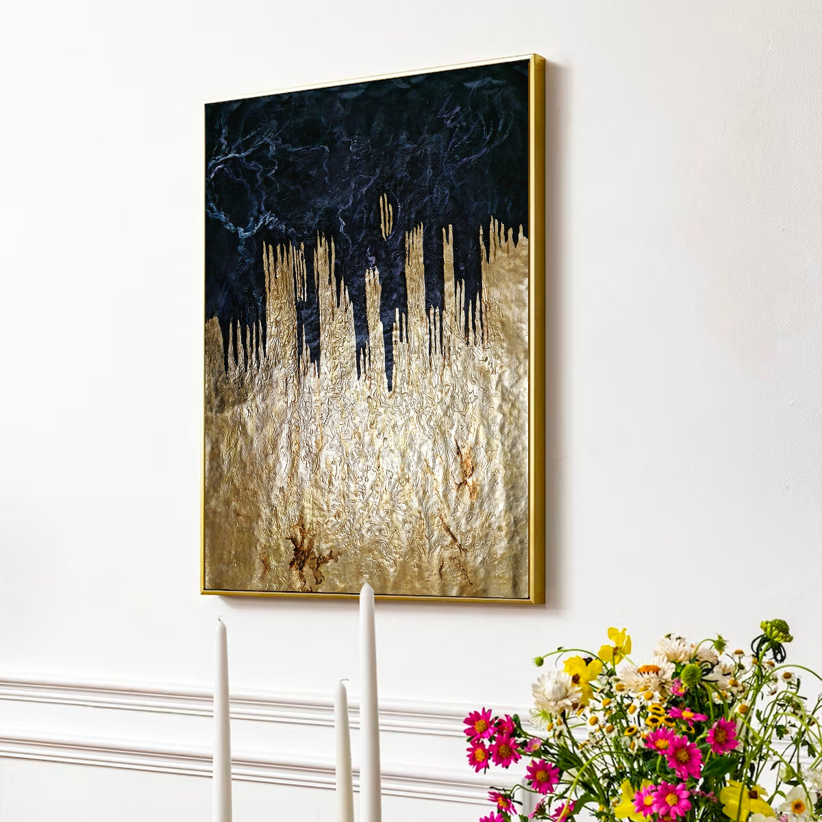 Fusible Black | Handmade Painting