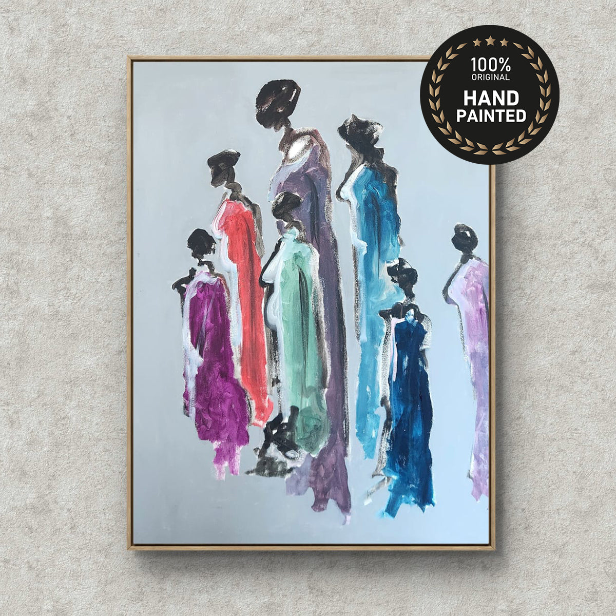 Grace in Motion | Handmade Painting