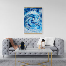 Load image into Gallery viewer, Rising Ocean | Handmade Texture Painting
