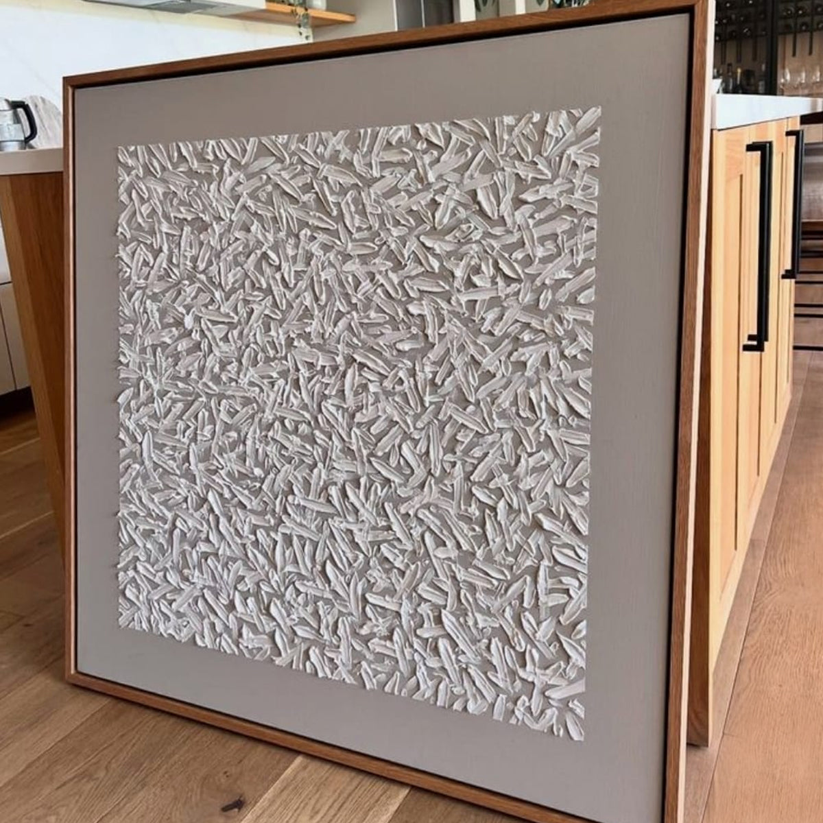 Éclats Blancs | Handmade Painting