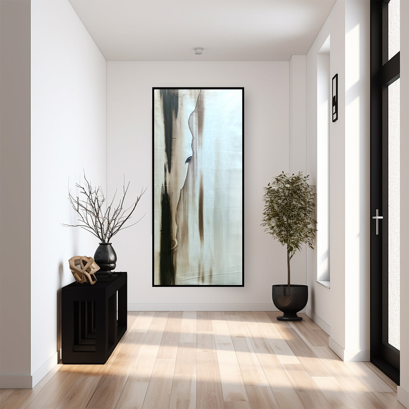 Soft Boundaries | Handmade Abstract Canvas Art