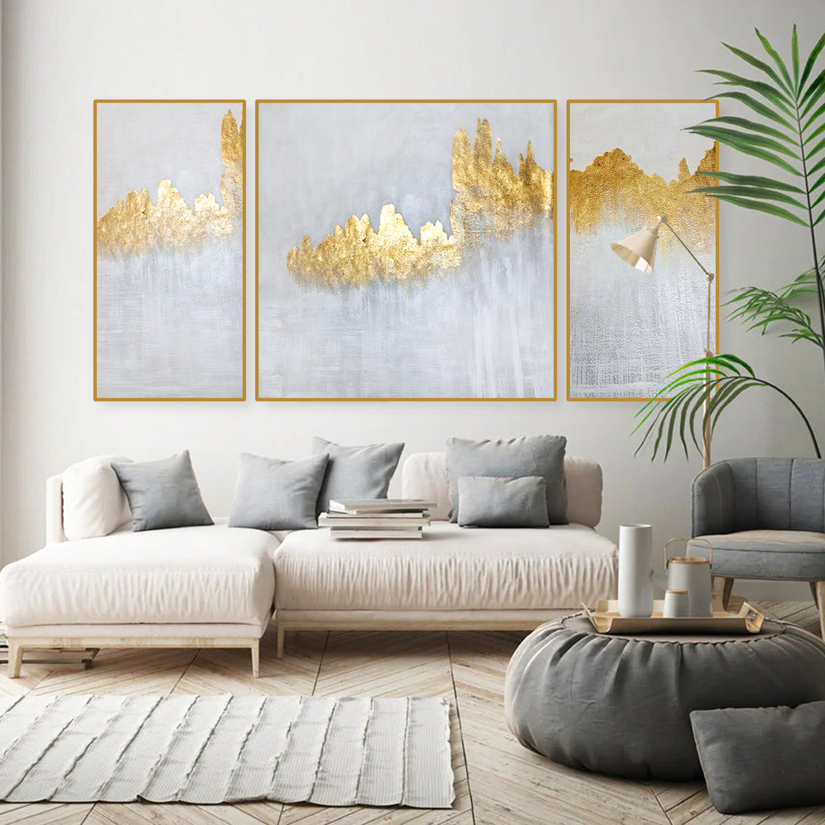 Resonant | Handmade Painting | Set of 3