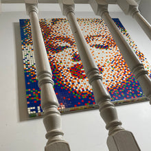 Load image into Gallery viewer, The Blonde Bombshell | Handmade Rubik Cube Art
