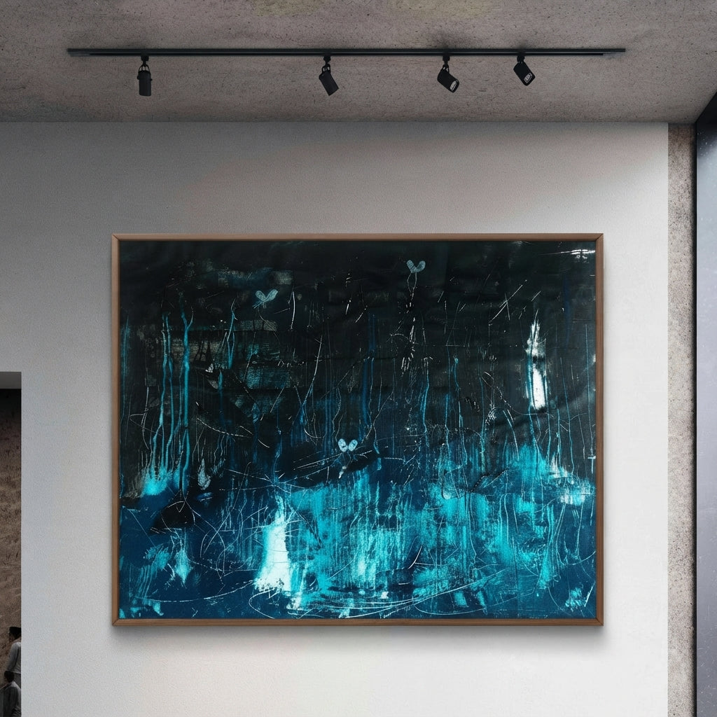 Light in Silence | Handmade Abstract Painting