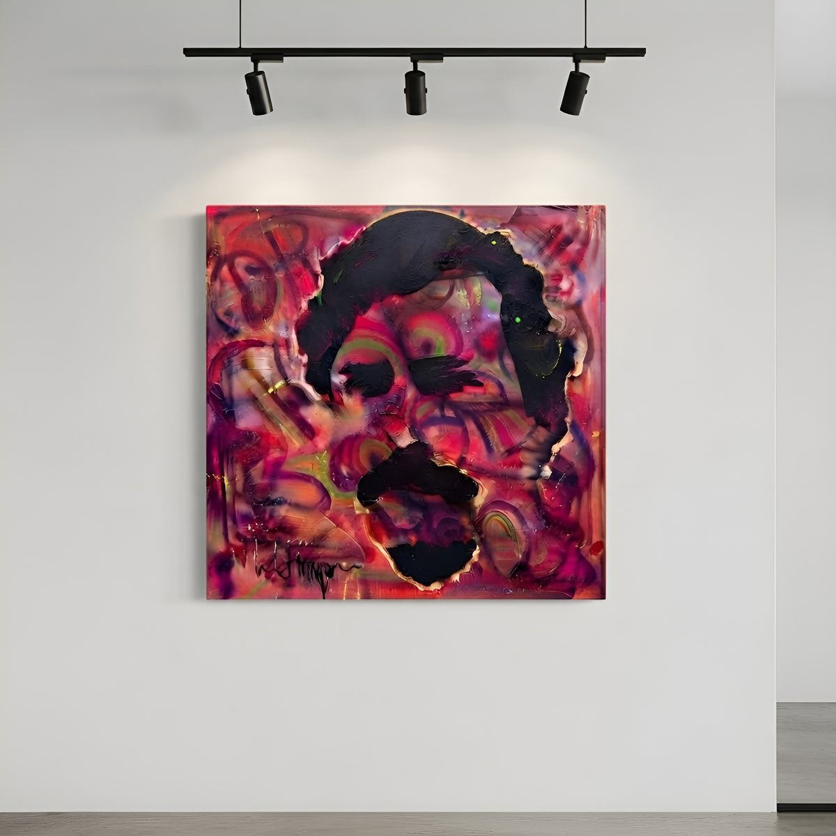 Pablito Millones | Handmade Pop Art Oil Painting