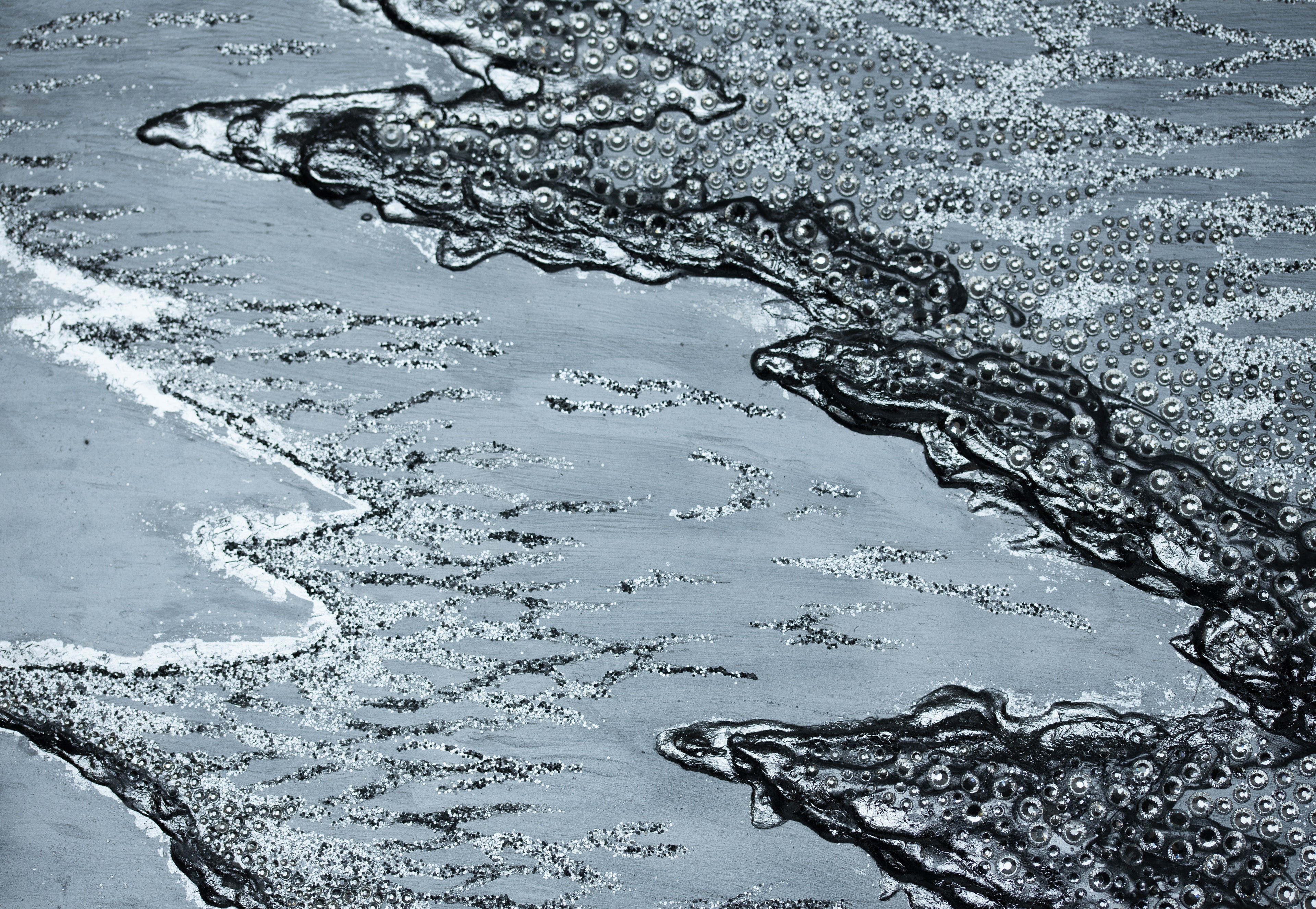 Sunlit moment | Handmade 3D Art | Jewelry painting