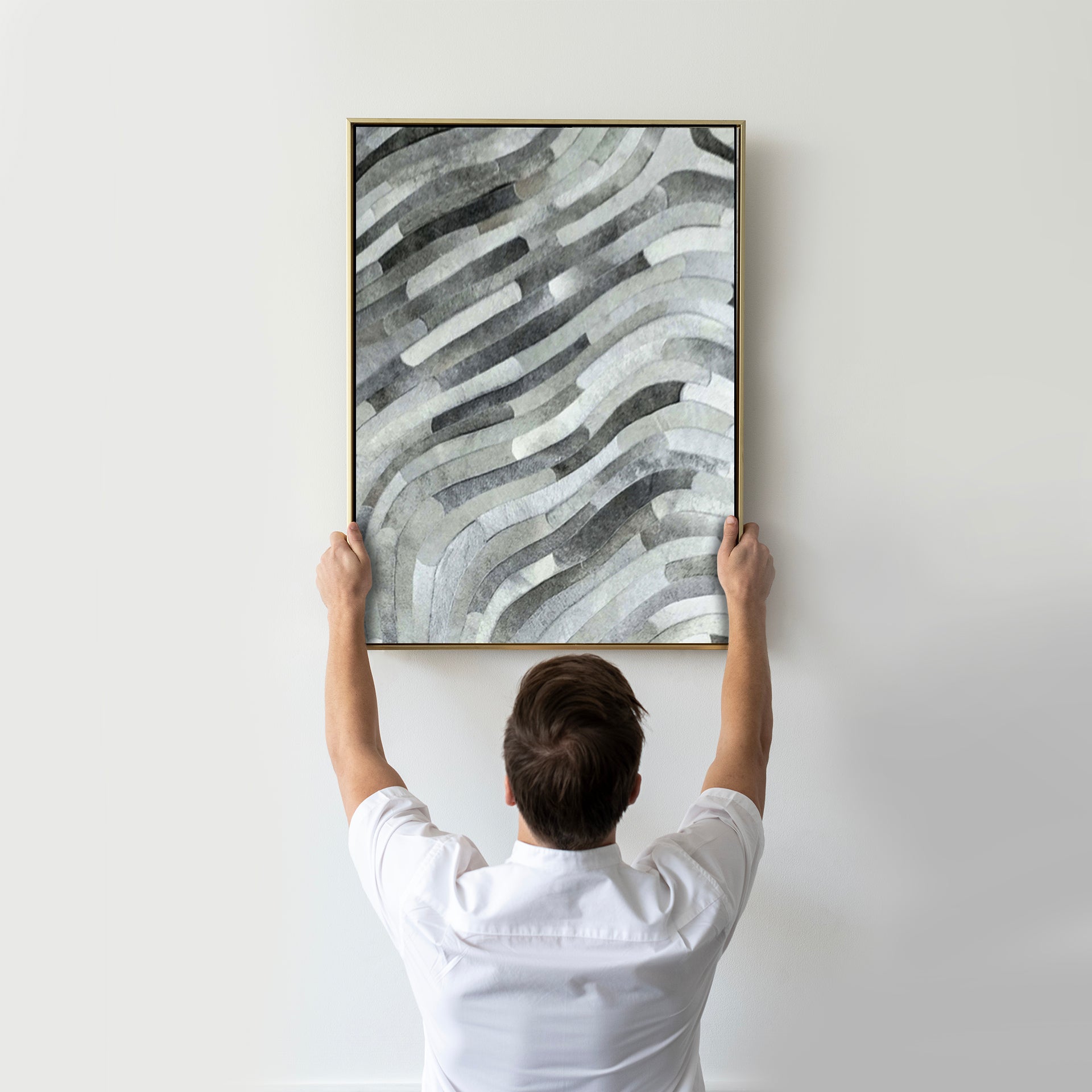 Ripple Effect | Original Leather Artwork