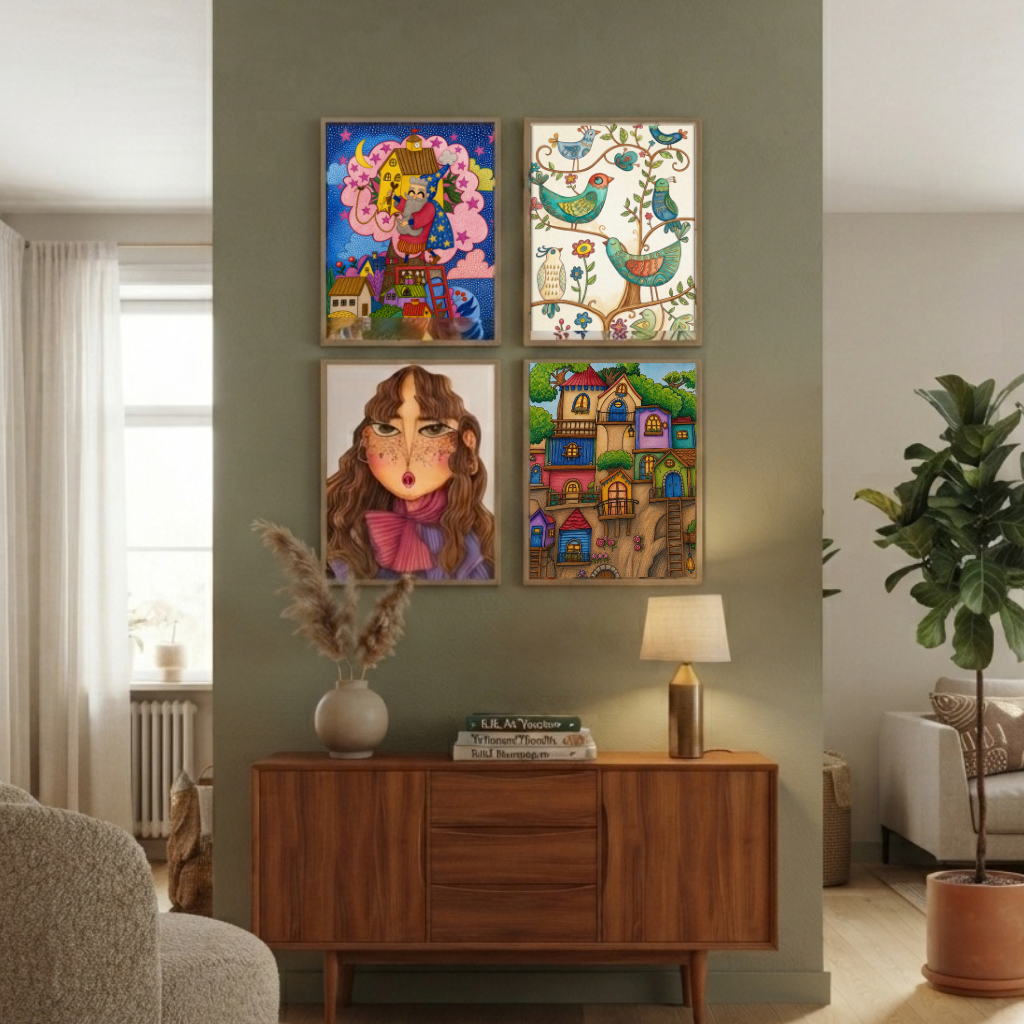 Whimsical Journey | Gallery Art Set