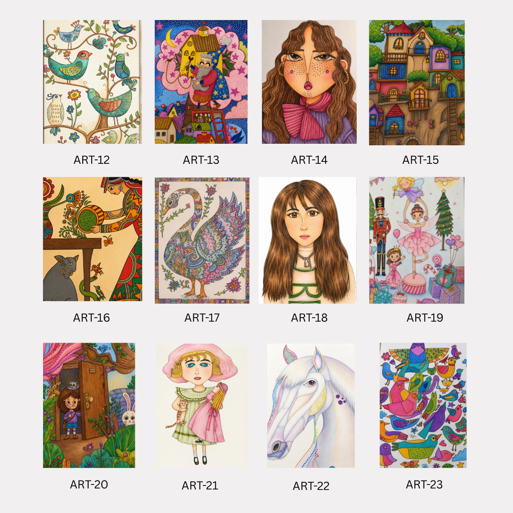 Whimsical Journey | Gallery Art Set