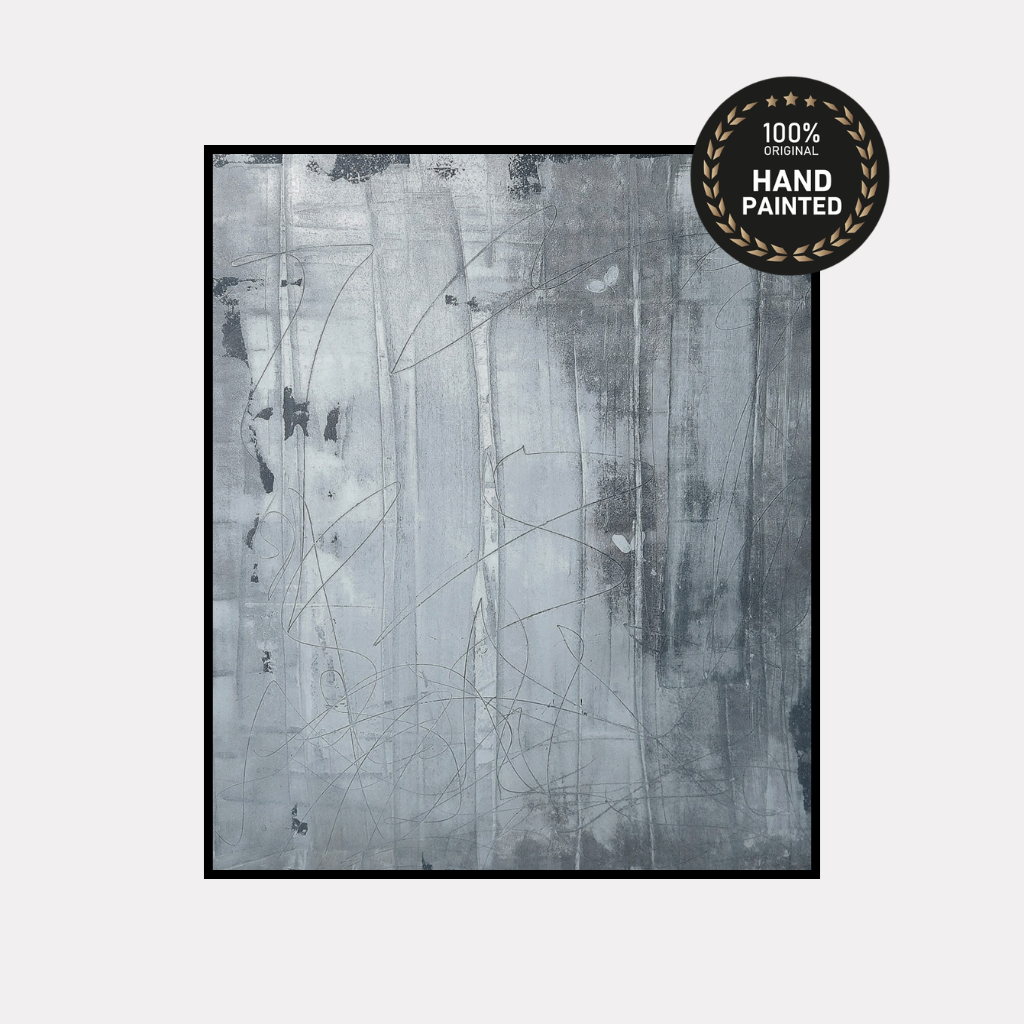 Traces of Time | Handmade Abstract Painting
