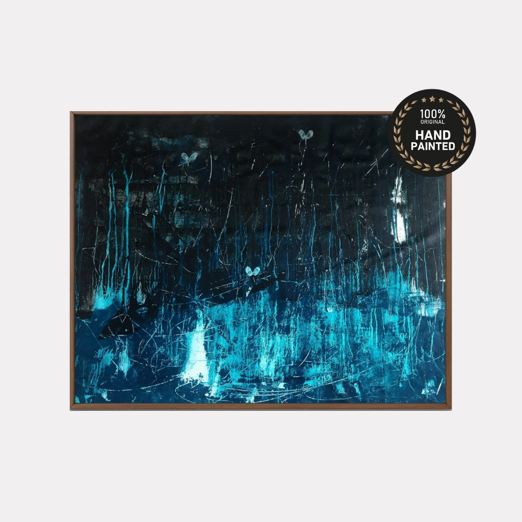 Light in Silence | Handmade Abstract Painting