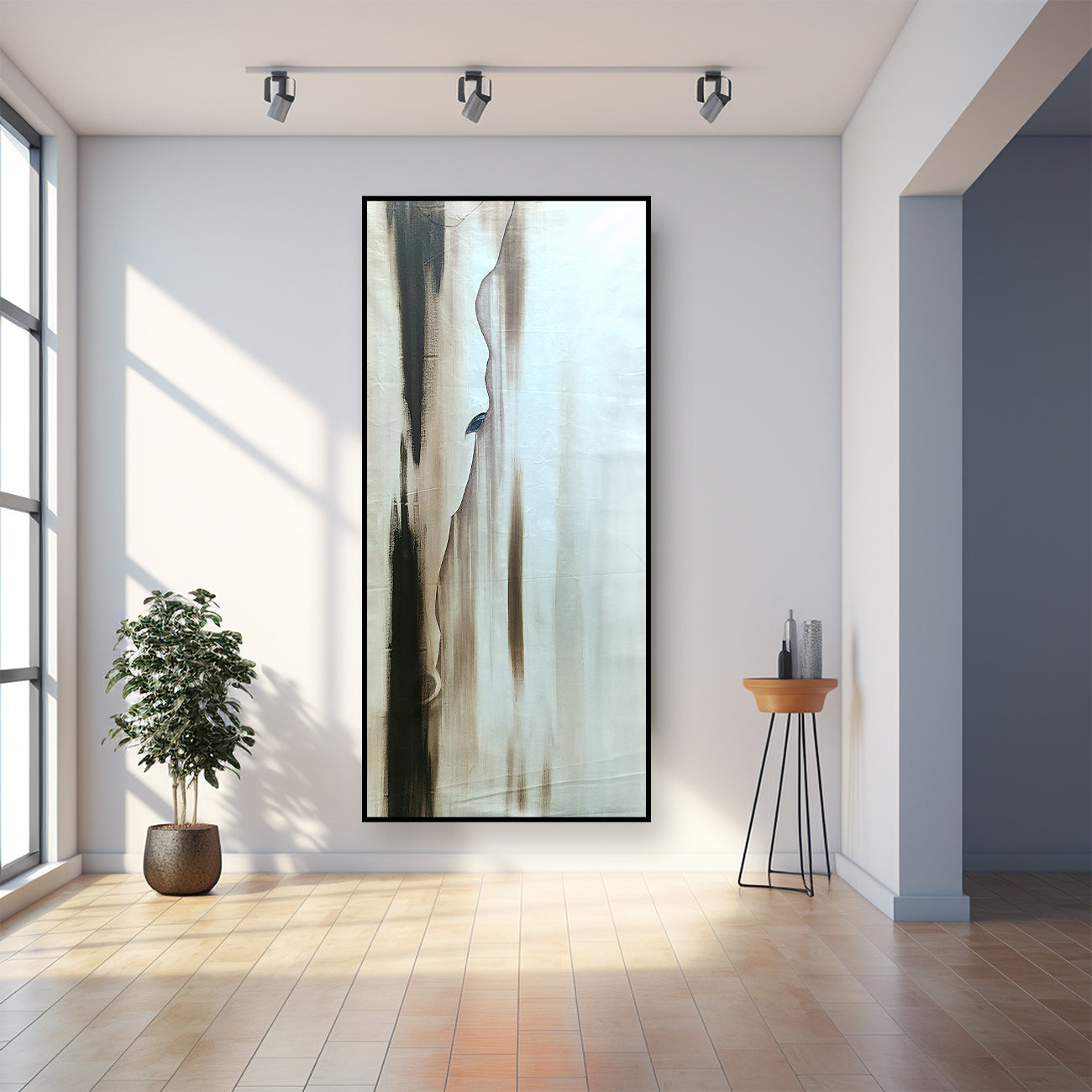 Soft Boundaries | Handmade Abstract Canvas Art