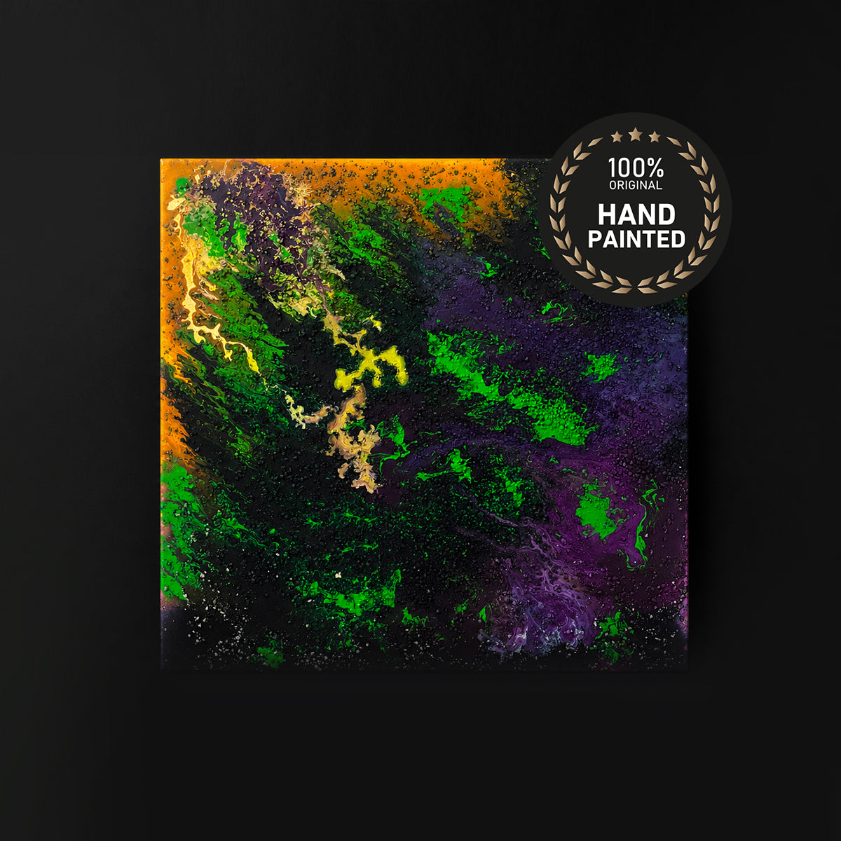 Aurora Unbound | Handmade Abstract Painting