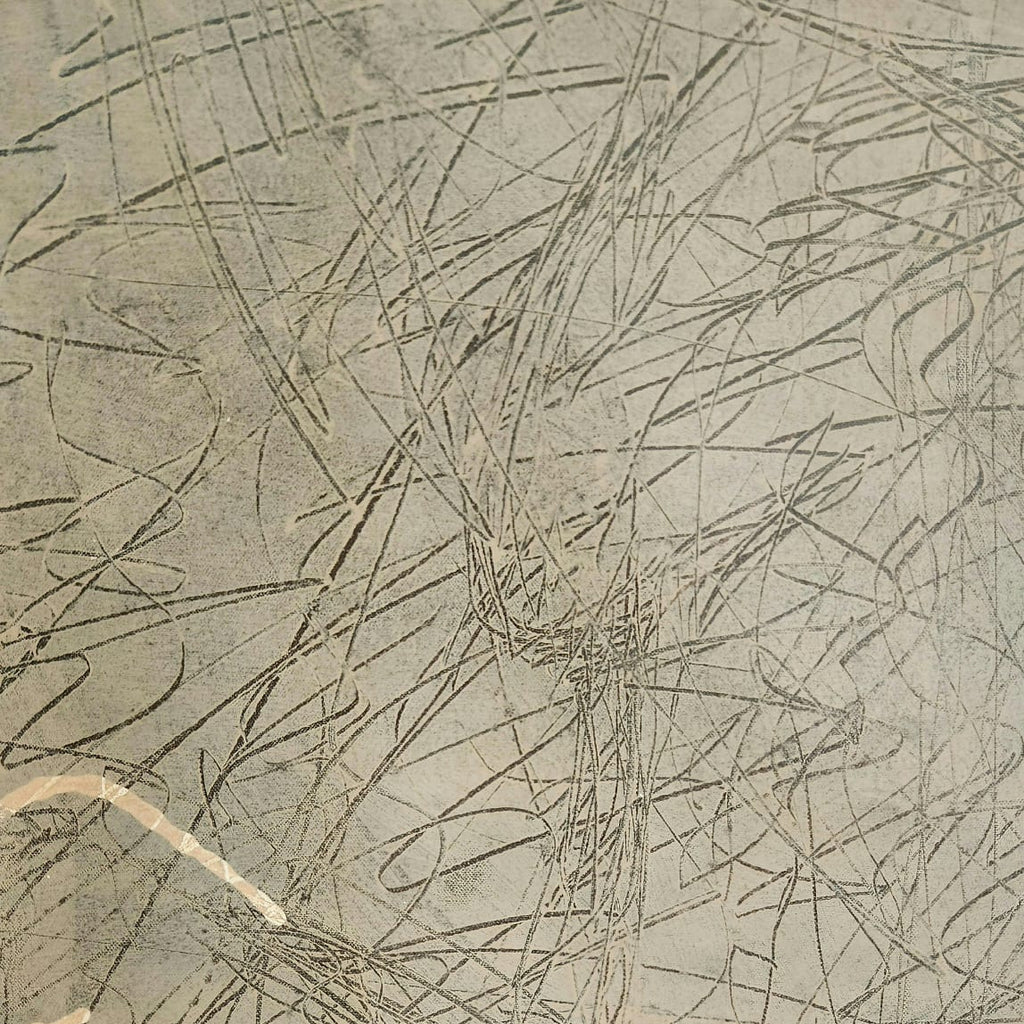 Close-up texture detail of a handmade original abstract painting, UAE