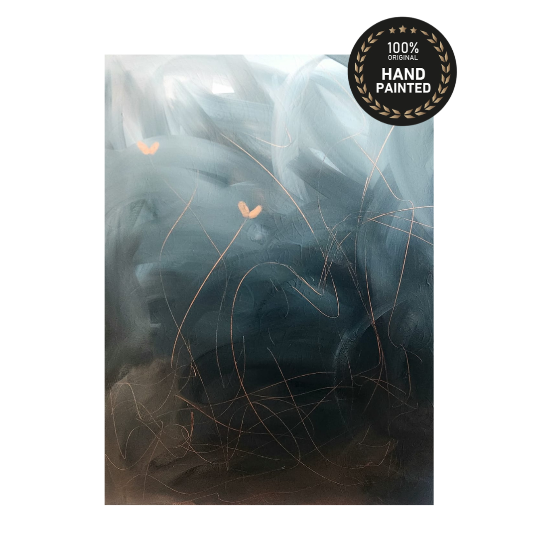 Tendrils of the Deep | Handmade Painting
