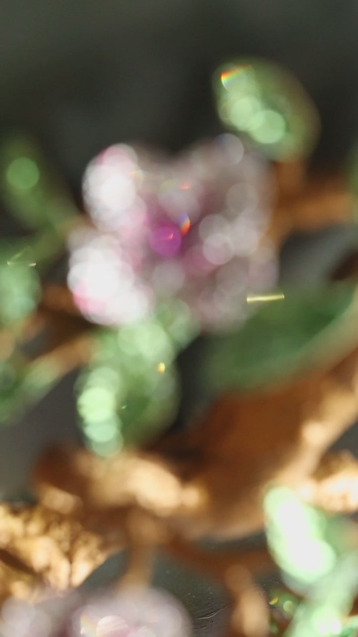 Flowering Tree | Handmade 3D Art | Jewelry painting