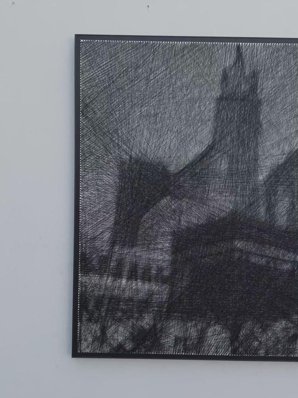 Custom Thread Portrait | Handmade Nail & Thread Wall Art from Your Photo