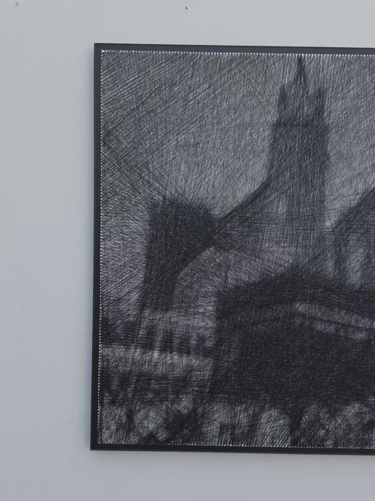 Custom Thread Portrait | Handmade Nail & Thread Wall Art from Your Photo
